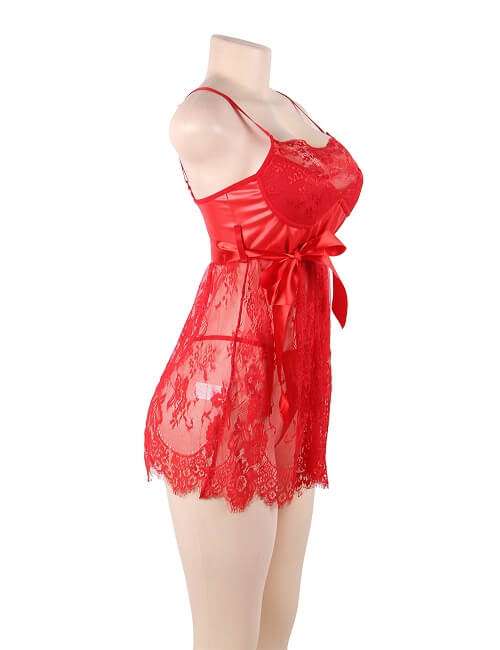 Short Length Plain Babydoll Night Dress, 23-30, Lace at Rs 290/piece in New  Delhi