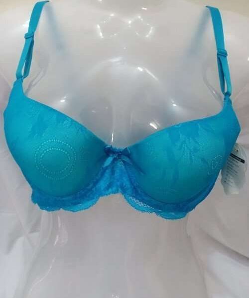 Buy Light Blue Lace Padded Bra for Women