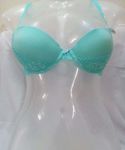 Buy Light Green Lace Padded Bra for Women