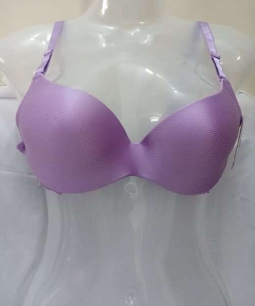 Buy Purple Padded Plain Bra for Women